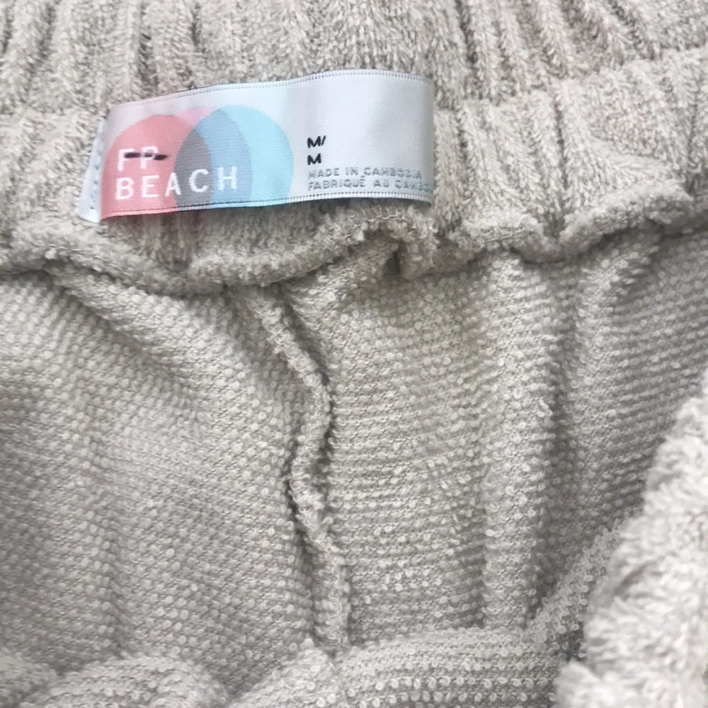 Free People Beach Terry Cloth Shorts